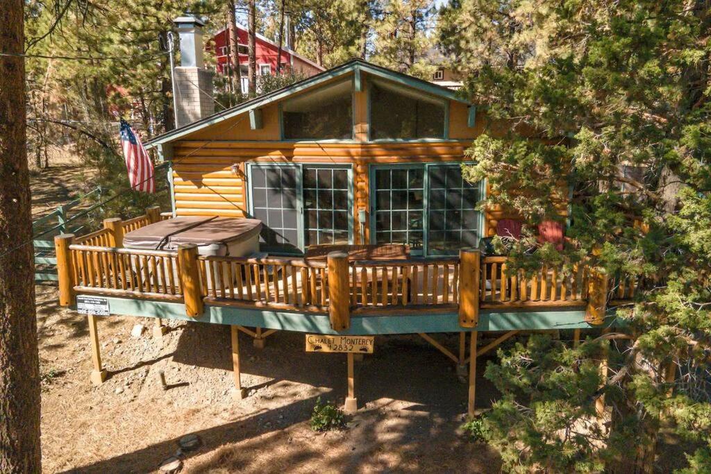 Chalet Monterey W/Hot Tub - Big Decks/Bbq Villa Big Bear Lake Buitenkant foto